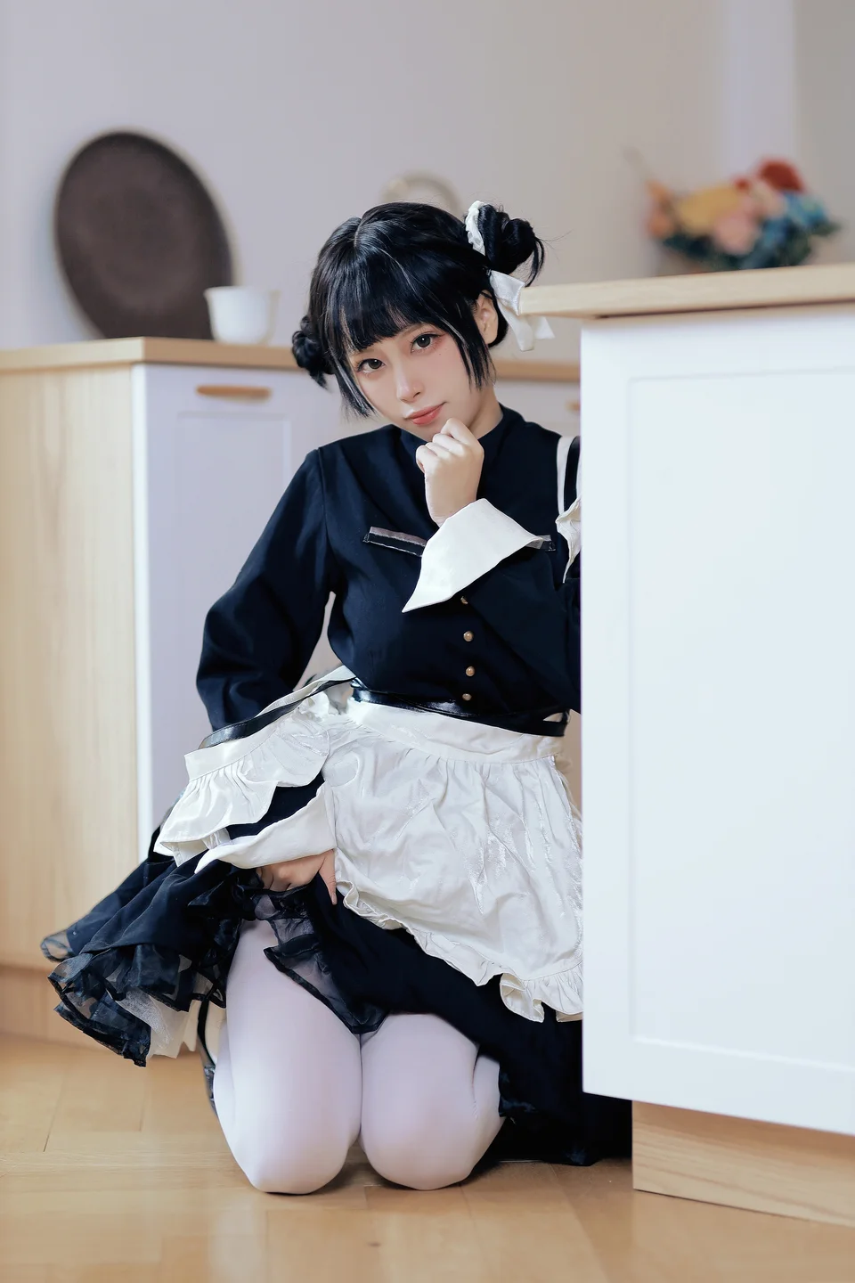 洛桑w伊梓 No.008 – 女仆日记Ⅲ [28P-335MB] 【丝足阁写真】021.webp