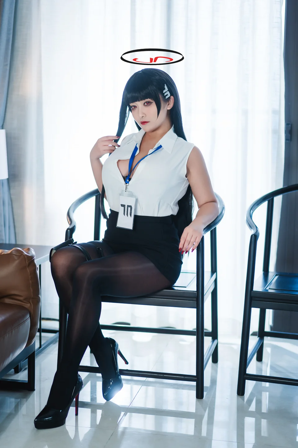 洛璃 LoLiSAMA - No.067 – 蔚蓝档案 莉音 [72P 1V] TG@icoset003.webp