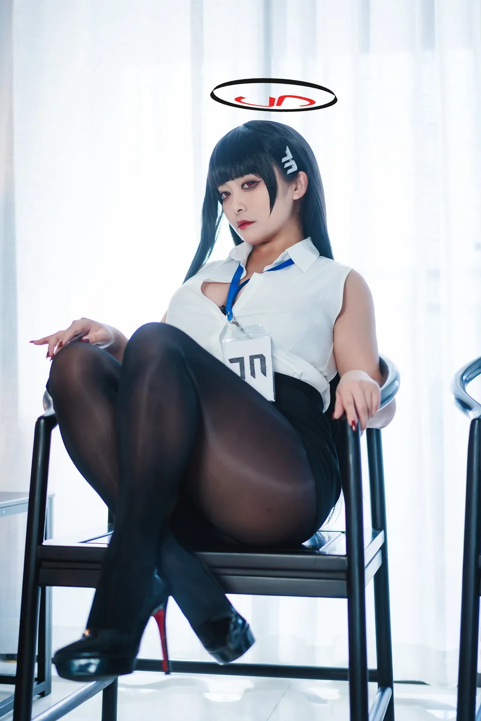 洛璃 LoLiSAMA - No.067 – 蔚蓝档案 莉音 [72P 1V] TG@icoset005.webp