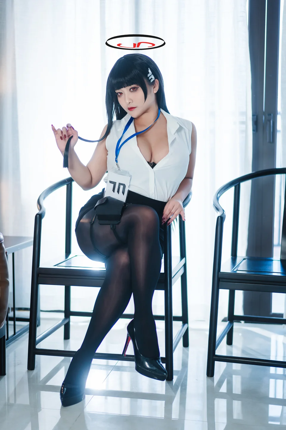 洛璃 LoLiSAMA - No.067 – 蔚蓝档案 莉音 [72P 1V] TG@icoset009.webp
