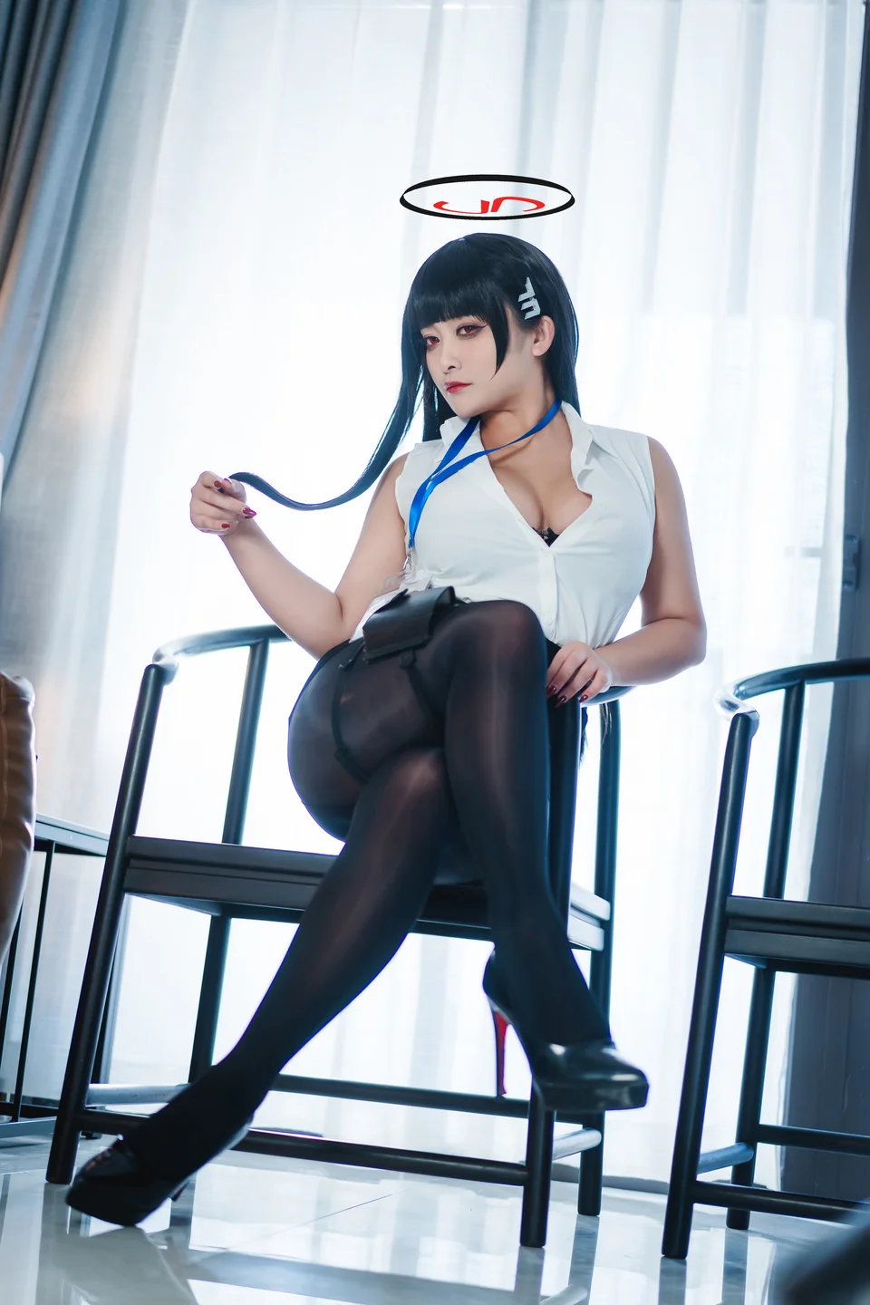 洛璃 LoLiSAMA - No.067 – 蔚蓝档案 莉音 [72P 1V] TG@icoset011.webp
