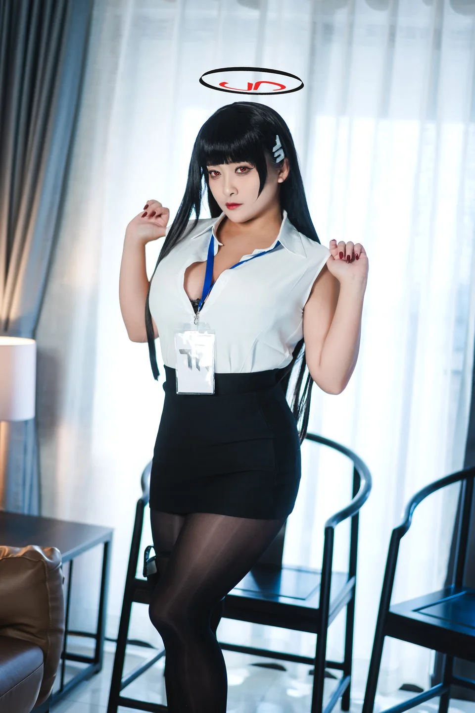 洛璃 LoLiSAMA - No.067 – 蔚蓝档案 莉音 [72P 1V] TG@icoset014.webp
