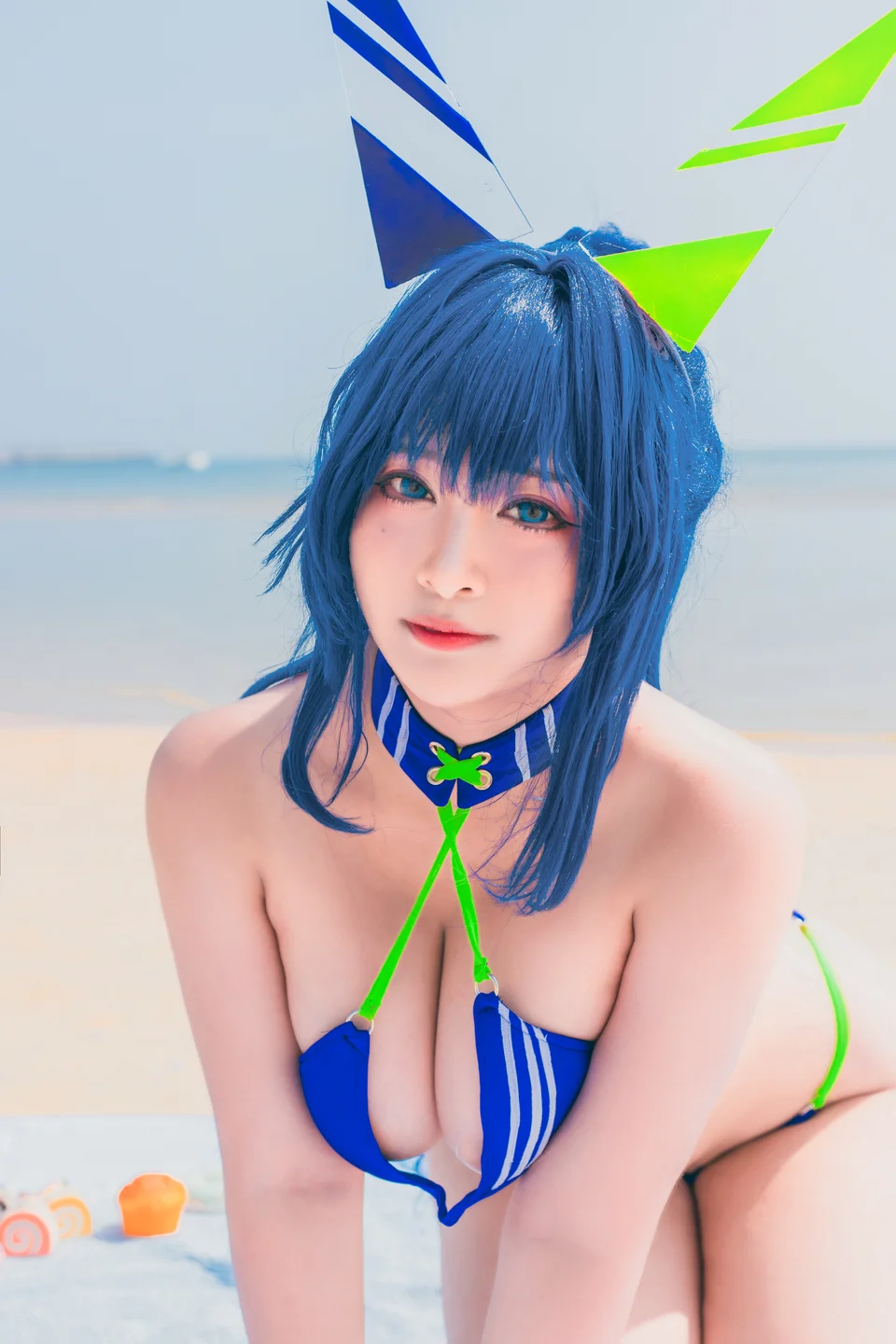 洛璃LoLiSAMA - 花园泳装 [66P]