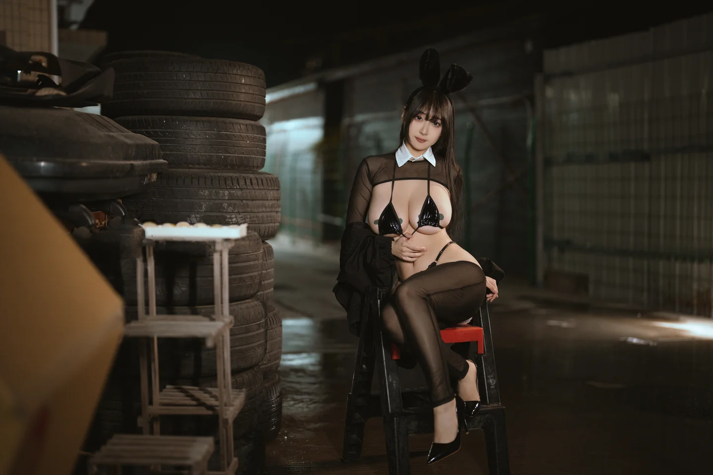 浅安安 - No.019 逆兔女郎 [71P-999MB] 014.webp