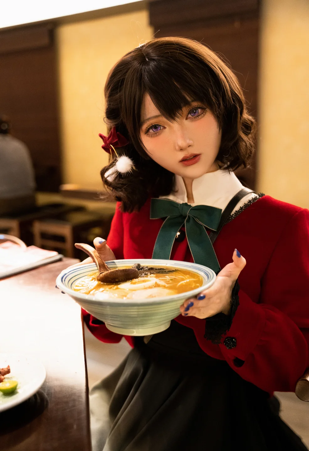 炭烤莉莉黑 - 桌面少女 冬 林檎 [18P] tg@simisebaisi12.webp
