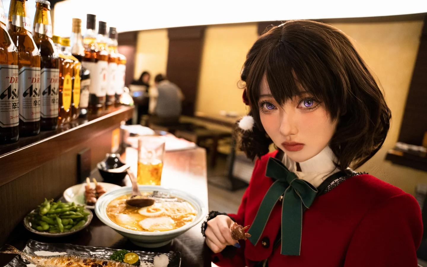 炭烤莉莉黑 - 桌面少女 冬 林檎 [18P] tg@simisebaisi18.webp