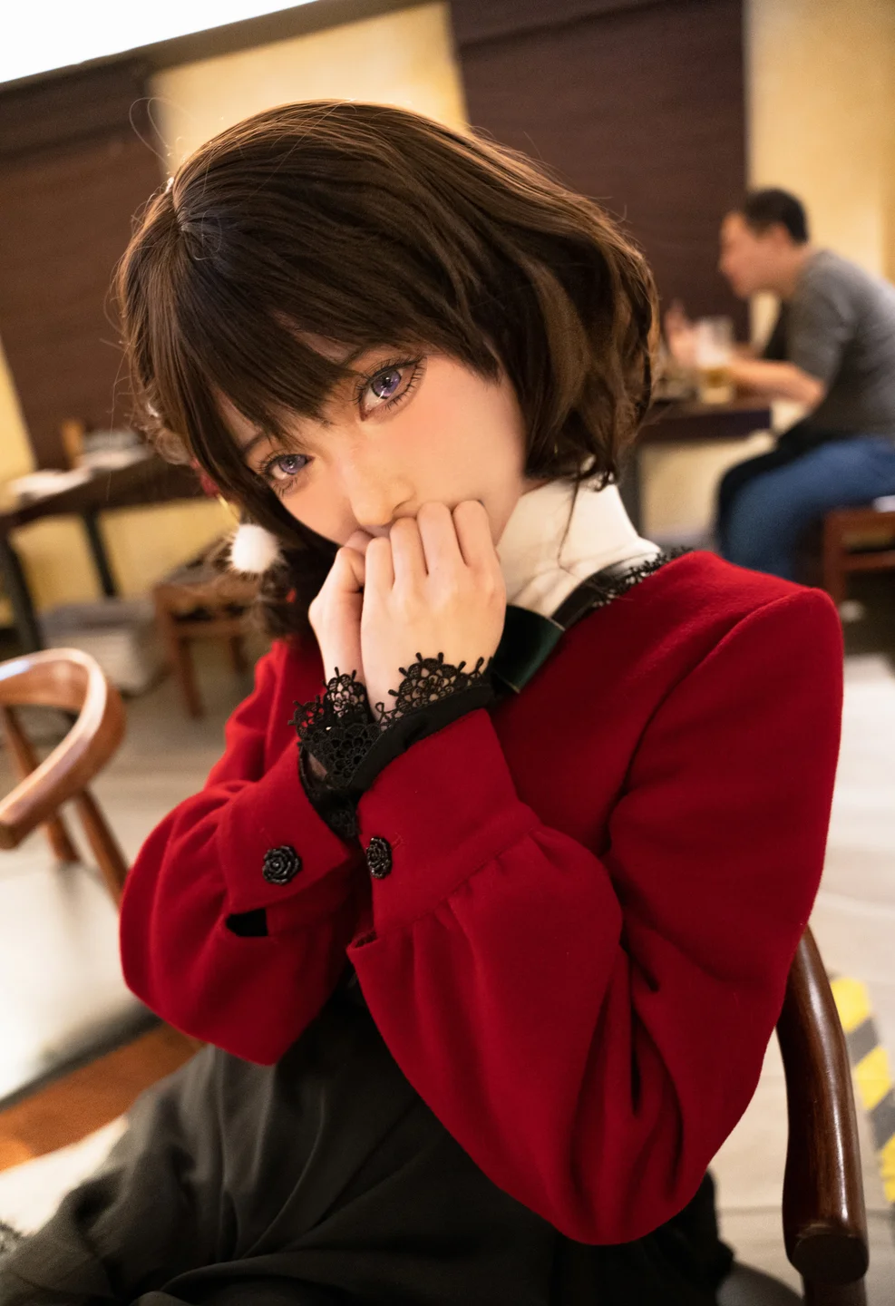 炭烤莉莉黑 - 桌面少女 冬 林檎 [18P] tg@simisebaisi7.webp