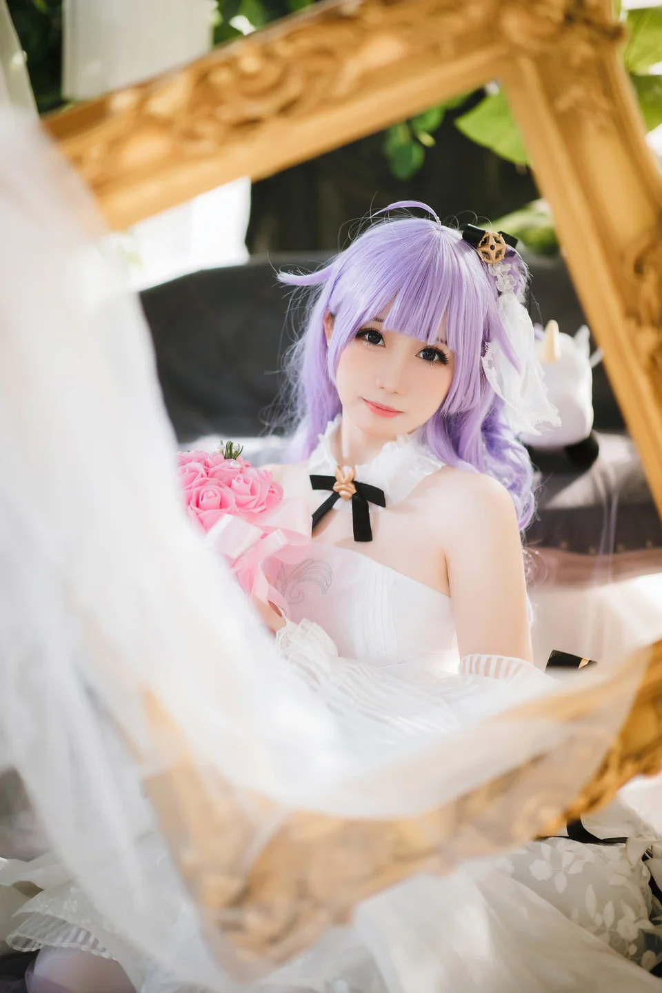 焖焖碳  – 婚纱独角兽 [25P-100MB] 【丝足阁写真】010.webp