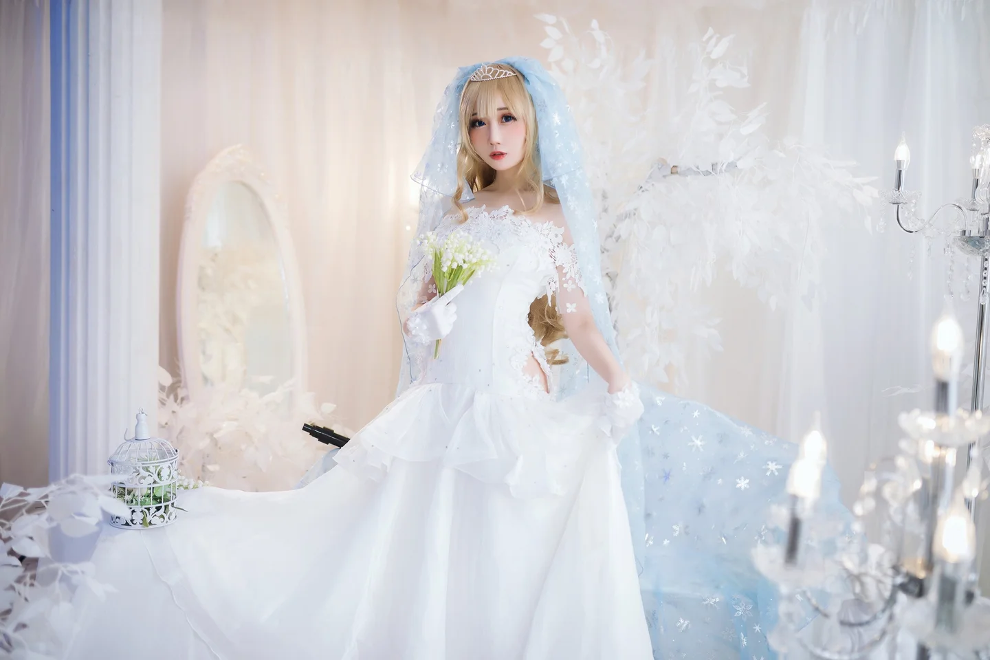 焖焖碳 - 少女前线 索米 婚纱 [42P] TG@simisebaisi008.webp