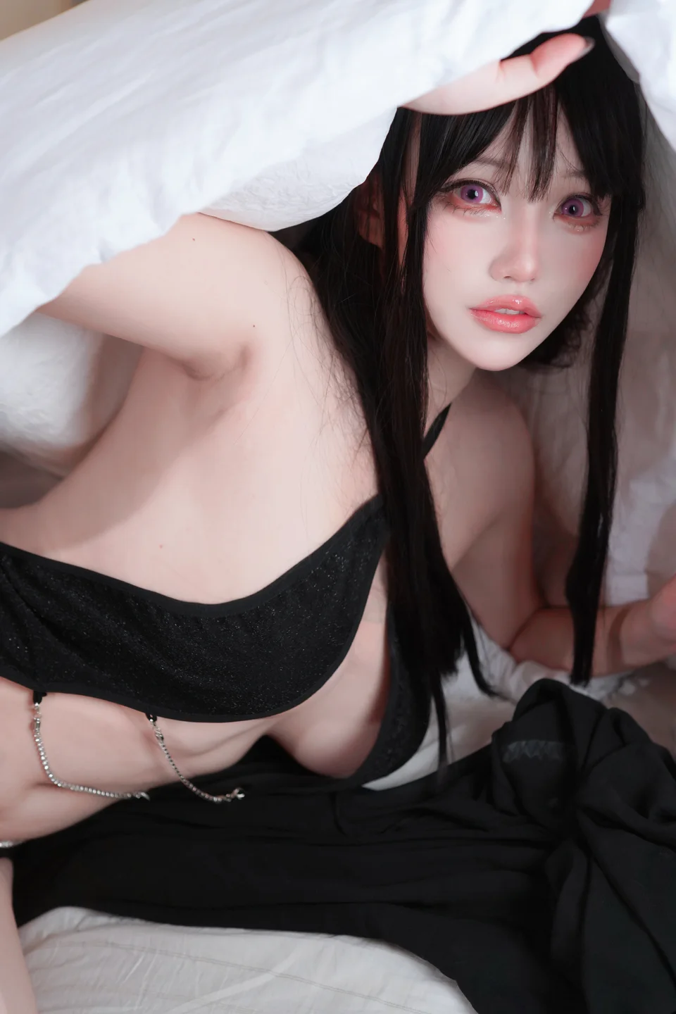 狐洛洛子 No.007 – 清楚系黑长直 [40P-240M] TG@icoset034.webp