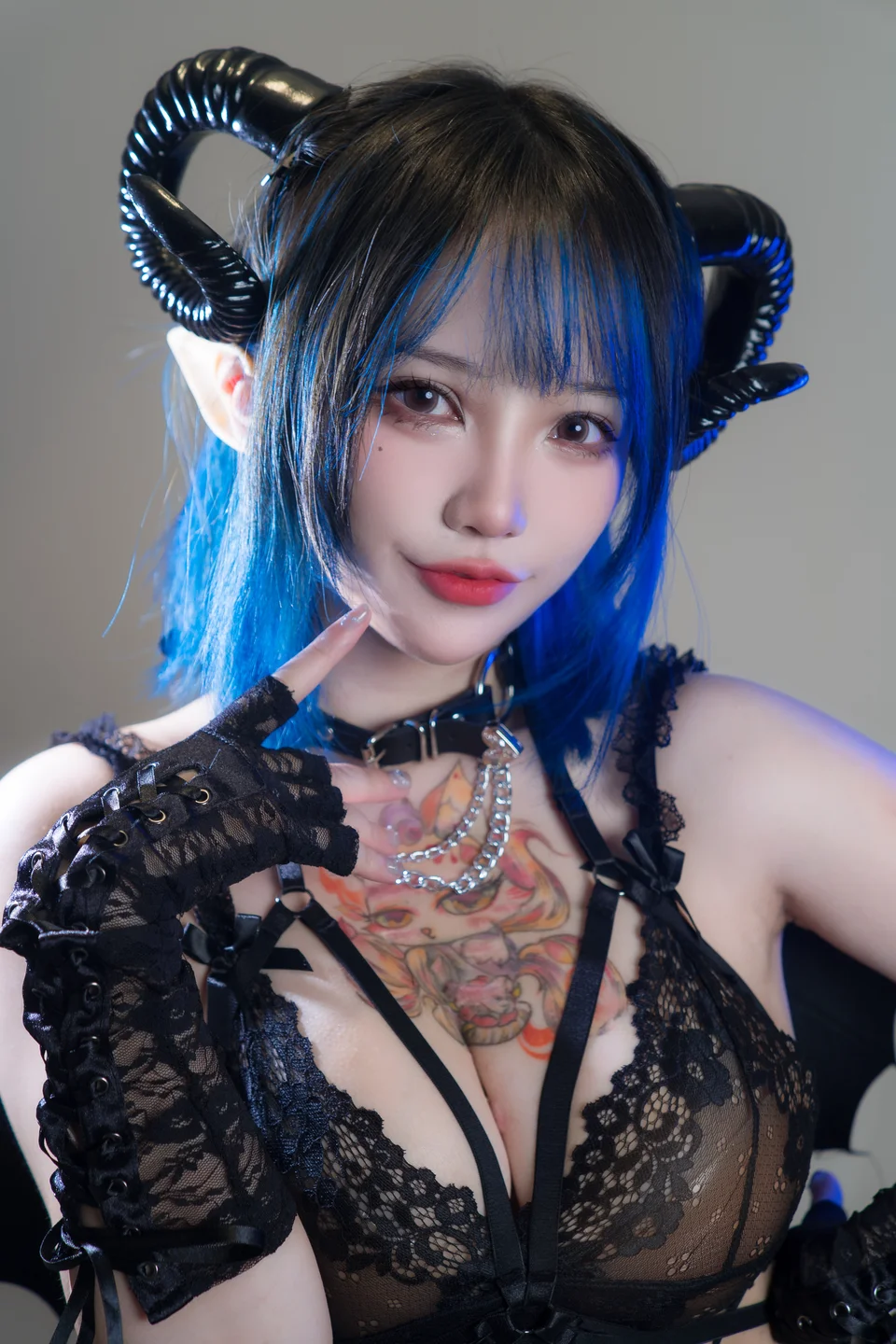 狐洛洛子 No.008 – 深蓝魅魔 [46P-600MB] TG@icoset035.webp