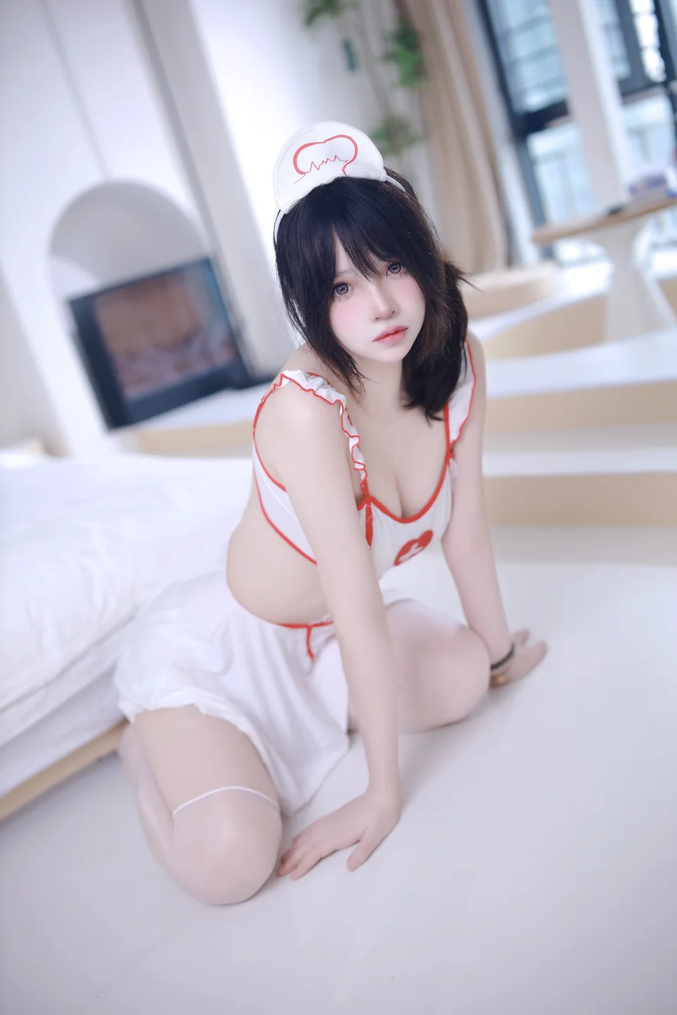 疯猫ss - 少女衣橱 粉护士 [54P] 20240908-193359(22).webp