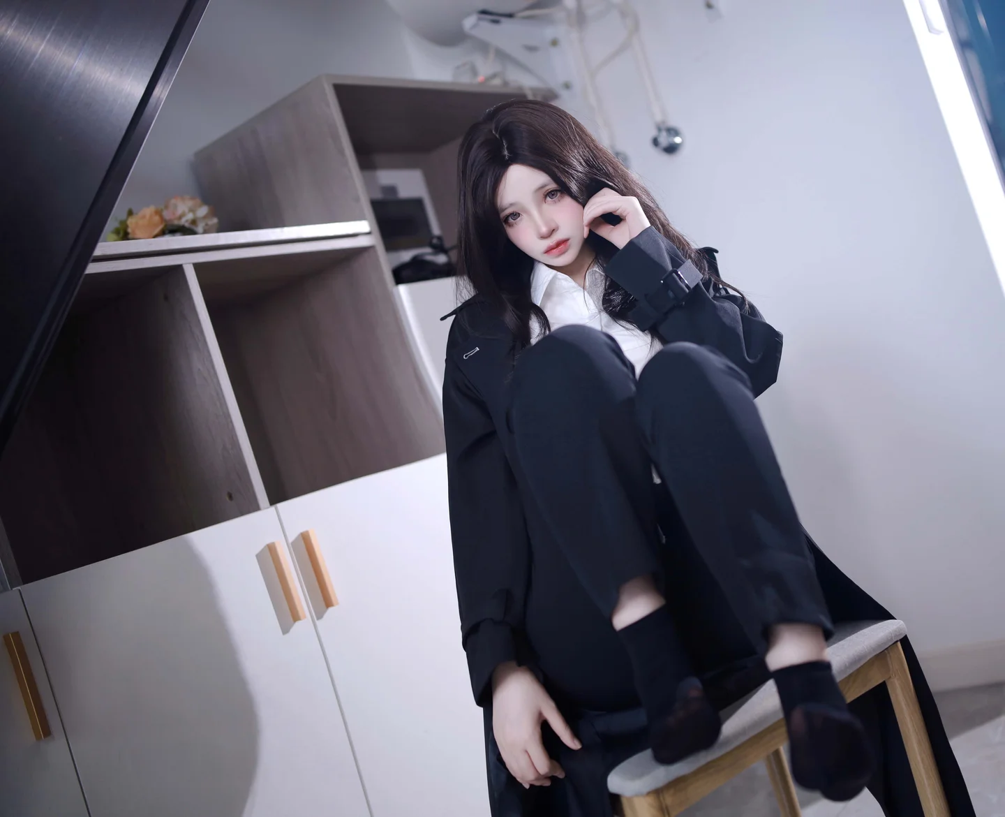 疯猫ss - 少女衣橱 西装裤 [44P] tg@simisebaisi12.webp