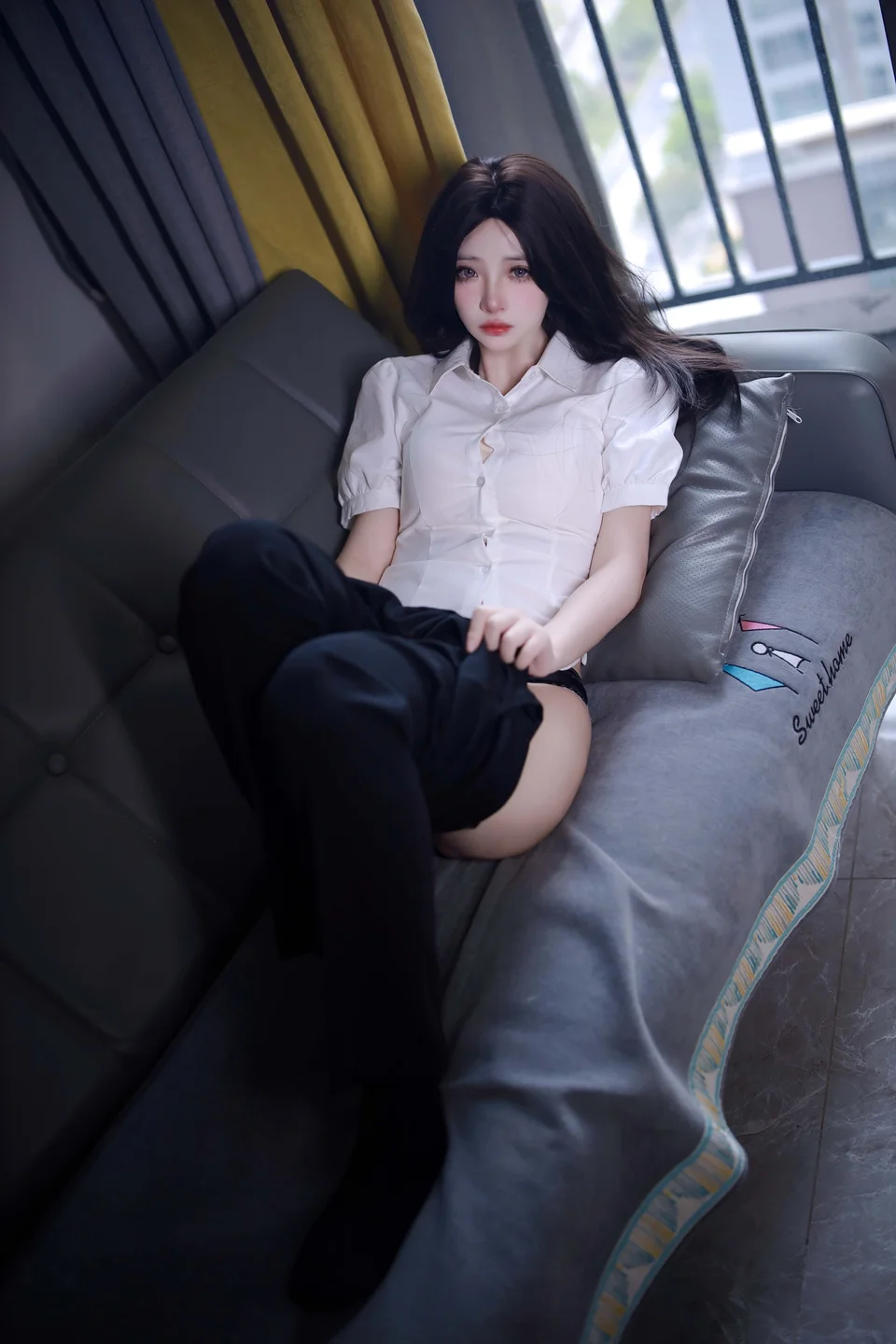 疯猫ss - 少女衣橱 西装裤 [44P] tg@simisebaisi35.webp