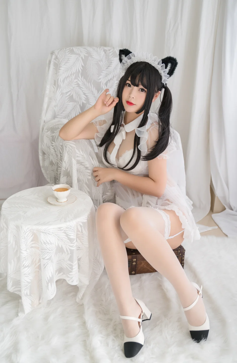 白烨妹纸 - 白猫透明女仆 [88P 8V] 20240913-163019(11).webp