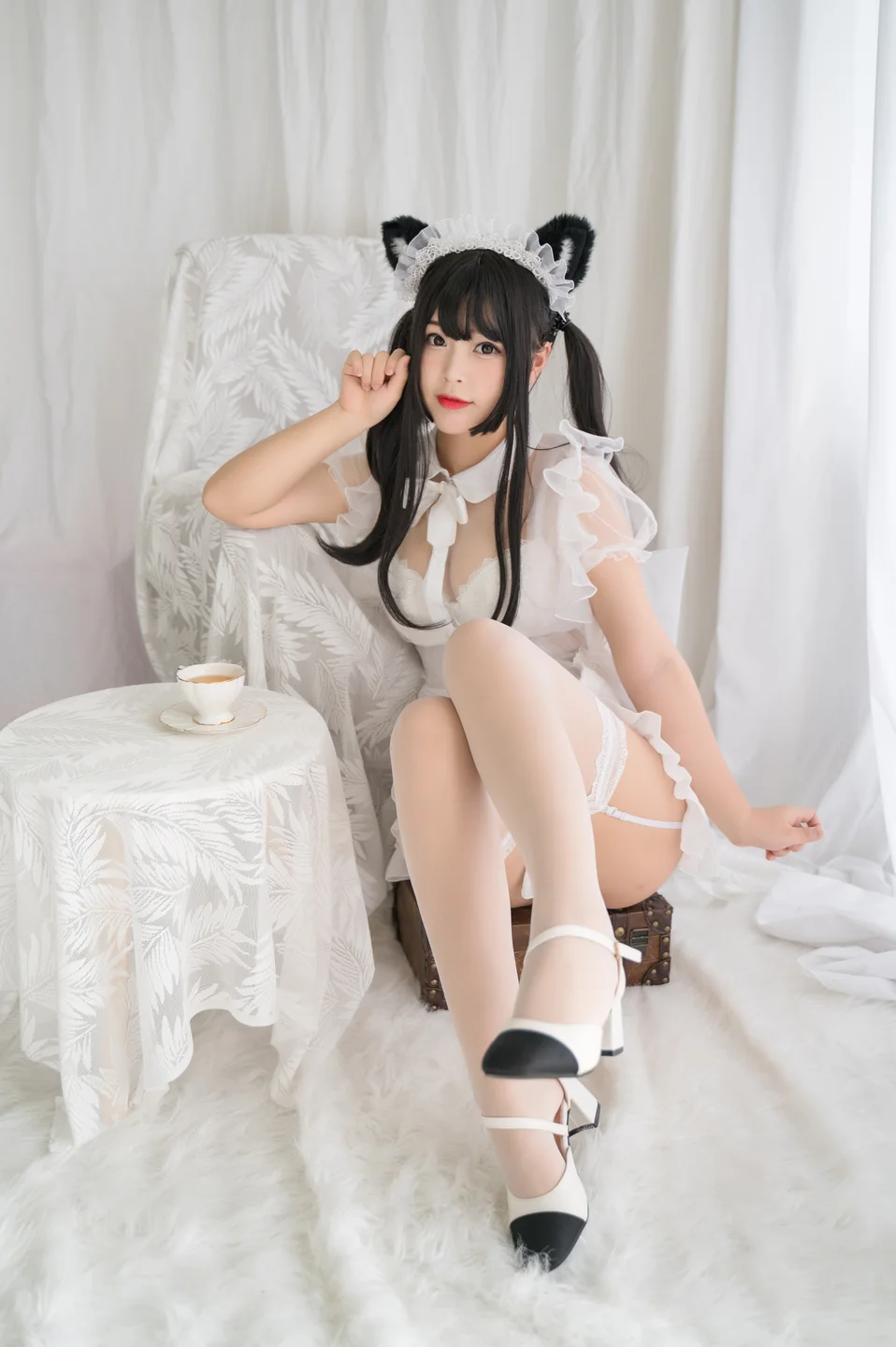 白烨妹纸 - 白猫透明女仆 [88P 8V] 20240913-163019(13).webp