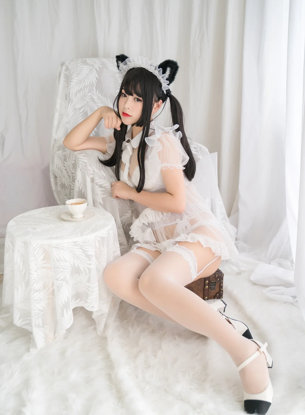 白烨妹纸 - 白猫透明女仆 [88P 8V] 20240913-163019(14).webp