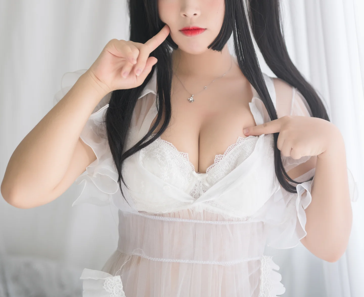白烨妹纸 - 白猫透明女仆 [88P 8V] 20240913-163019(63).webp