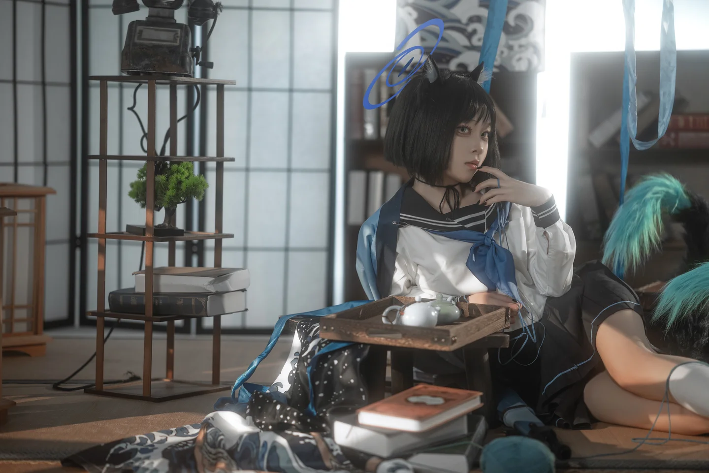 矢量鱼 - 蔚蓝档案 桐生桔梗 [28P] 20241023-182332(9).webp