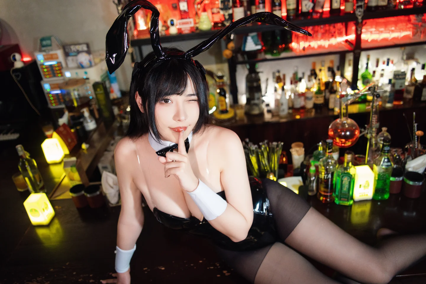 糖果果Candy – 黑胶兔兔2.0 [159P-1.45GB] 【丝足阁写真】065.webp