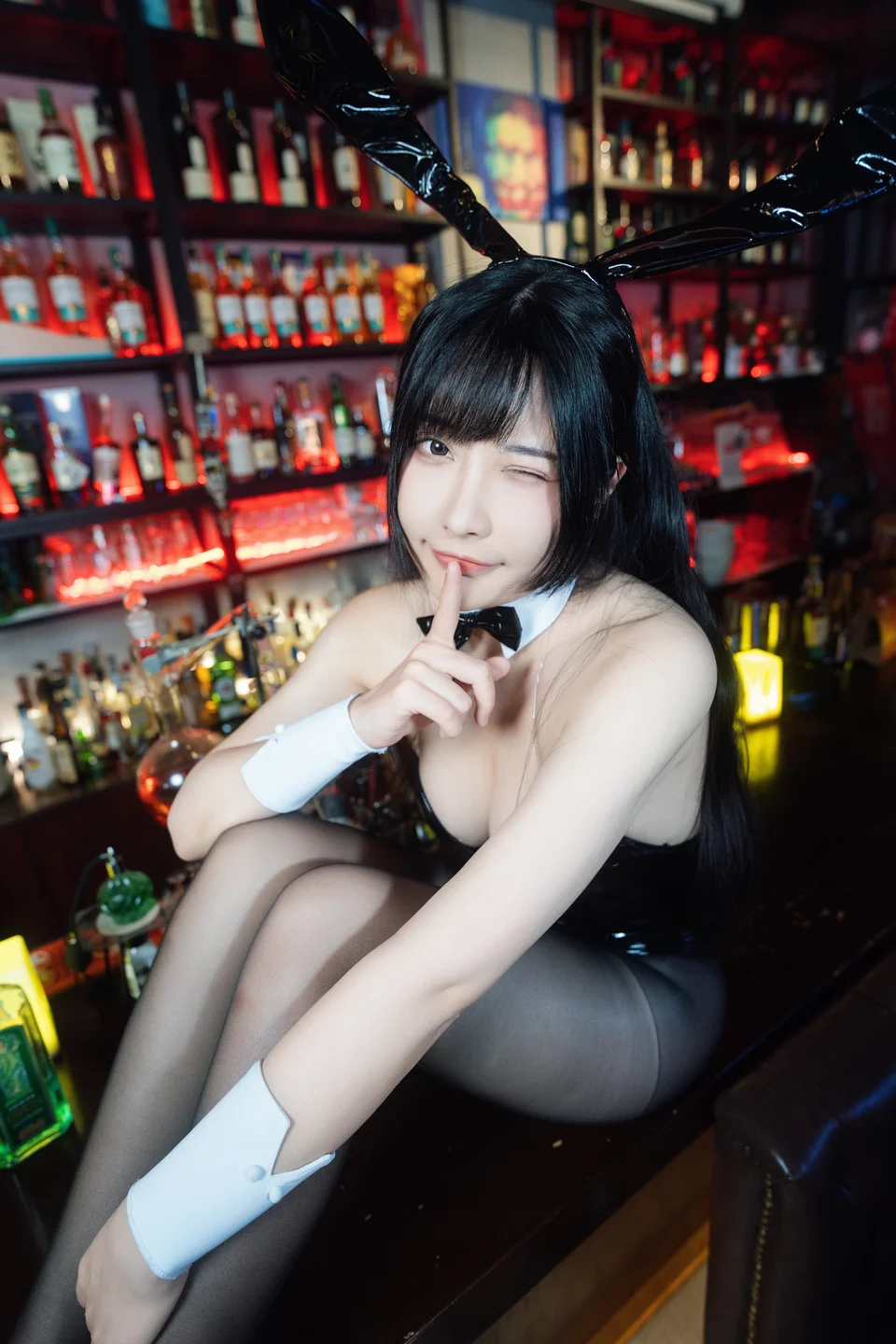 糖果果Candy – 黑胶兔兔2.0 [159P-1.45GB] 【丝足阁写真】147.webp