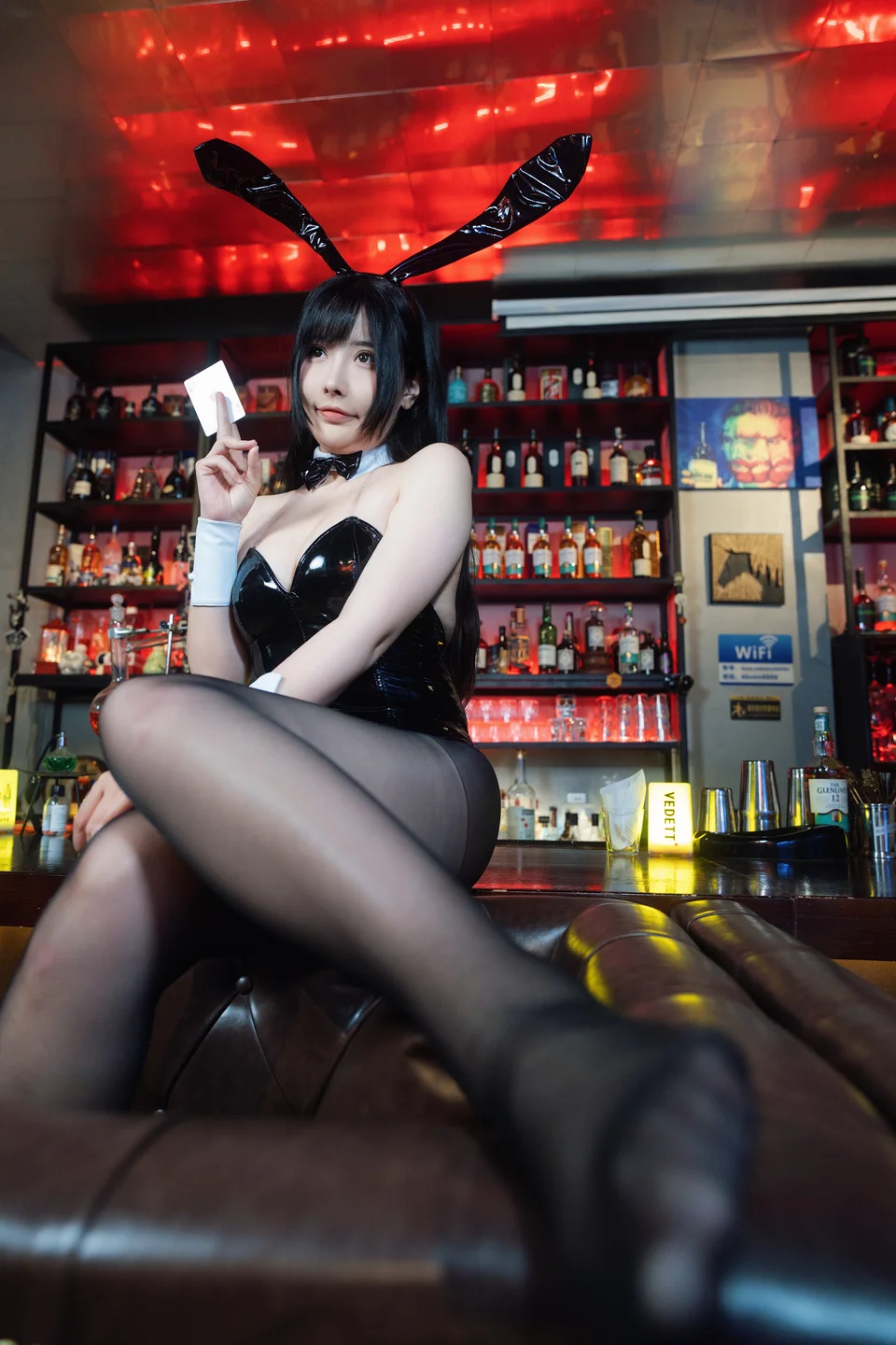 糖果果Candy – 黑胶兔兔2.0 [159P-1.45GB] 【丝足阁写真】157.webp