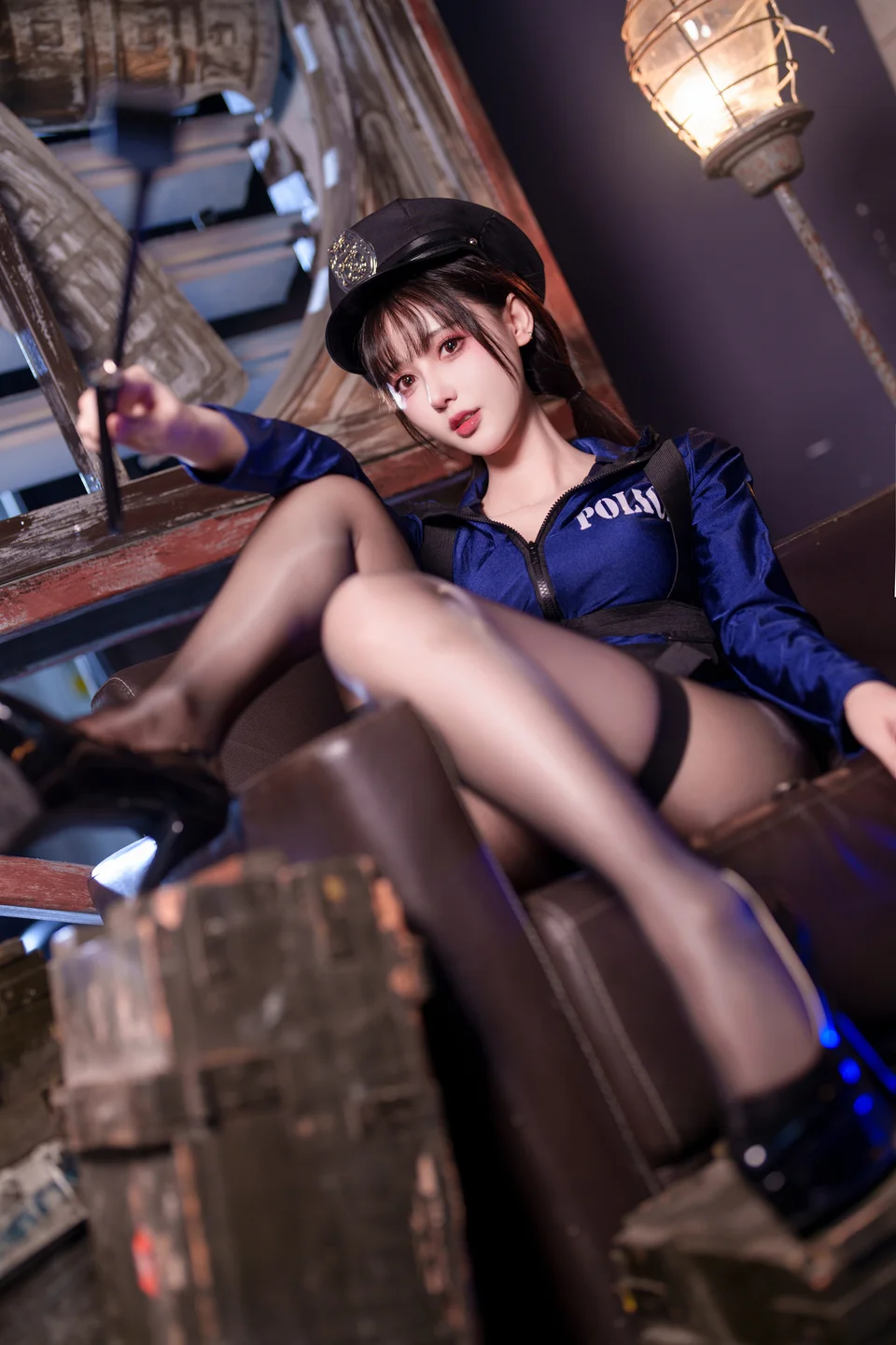 羽生三未  No.022 – 纯狱之风女警 [31P-662MB] 【丝足阁写真】005.webp