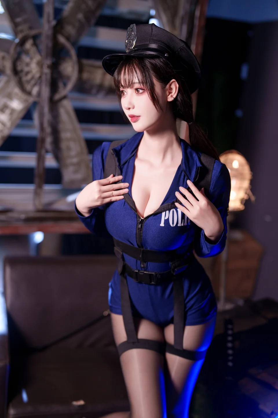 羽生三未  No.022 – 纯狱之风女警 [31P-662MB] 【丝足阁写真】011.webp