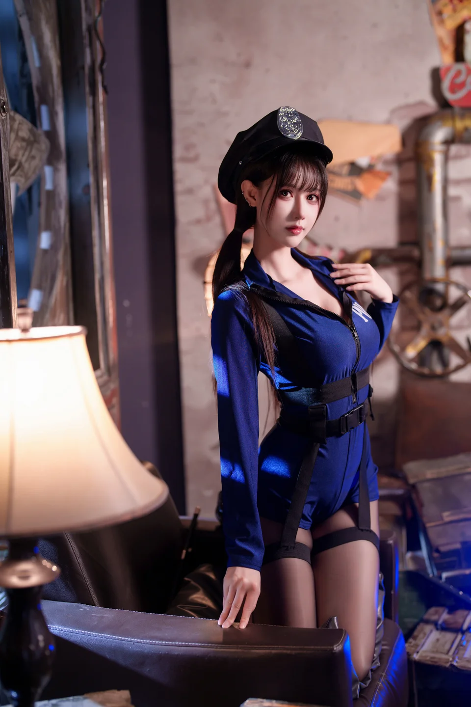 羽生三未  No.022 – 纯狱之风女警 [31P-662MB] 【丝足阁写真】013.webp