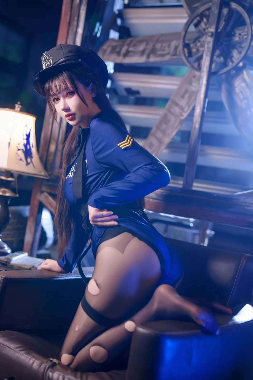 羽生三未  No.022 – 纯狱之风女警 [31P-662MB] 【丝足阁写真】027.webp