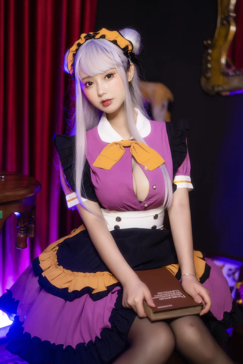羽生三未 – No.19 万圣黑丝女仆[37P-1.60GB] TG@icoset016.webp