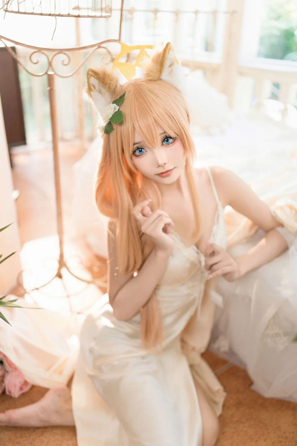 艾西Aiwest - 碧蓝档案 伊落玛丽 睡衣 [34P] 20240904-002228(24).webp