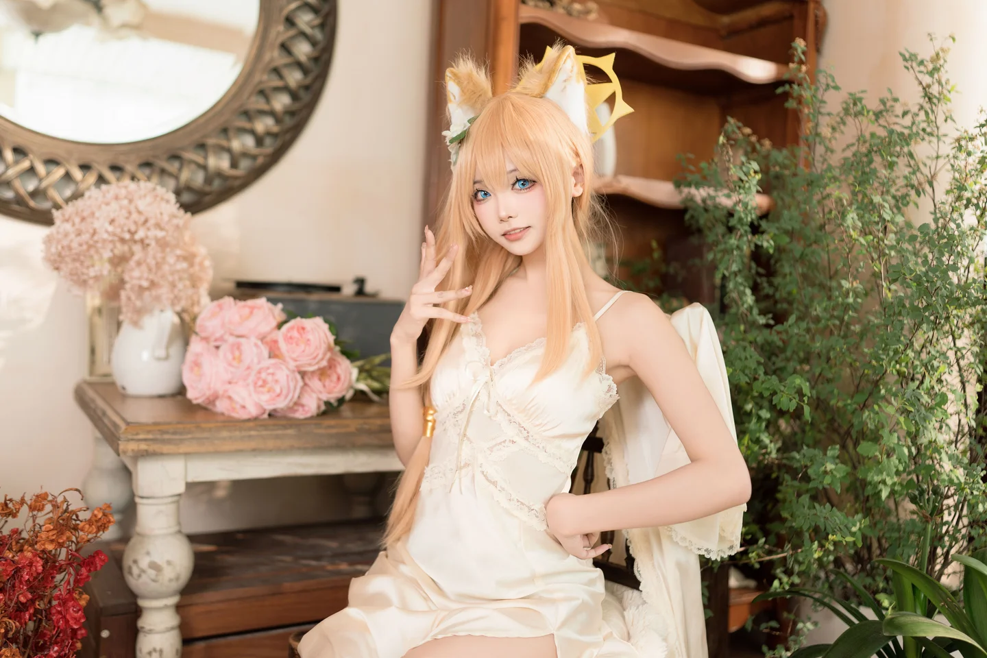 艾西Aiwest - 碧蓝档案 伊落玛丽 睡衣 [34P] 20240904-002228(31).webp