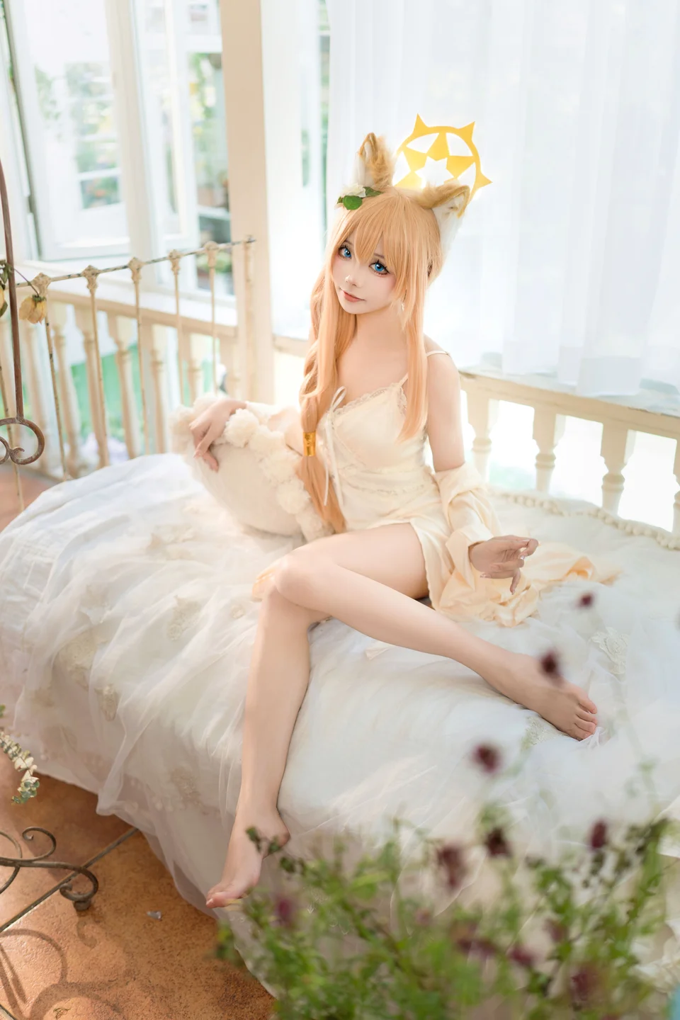 艾西Aiwest - 碧蓝档案 伊落玛丽 睡衣 [34P] 20240904-002228(8).webp