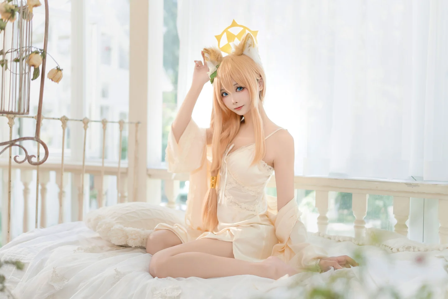 艾西Aiwest - 碧蓝档案 伊落玛丽 睡衣 [34P] 20240904-002228(9).webp