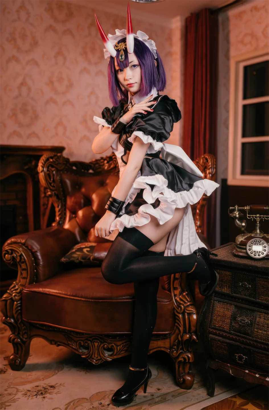 花铃 – FGO 酒吞童子 女仆 [72P-731MB]
