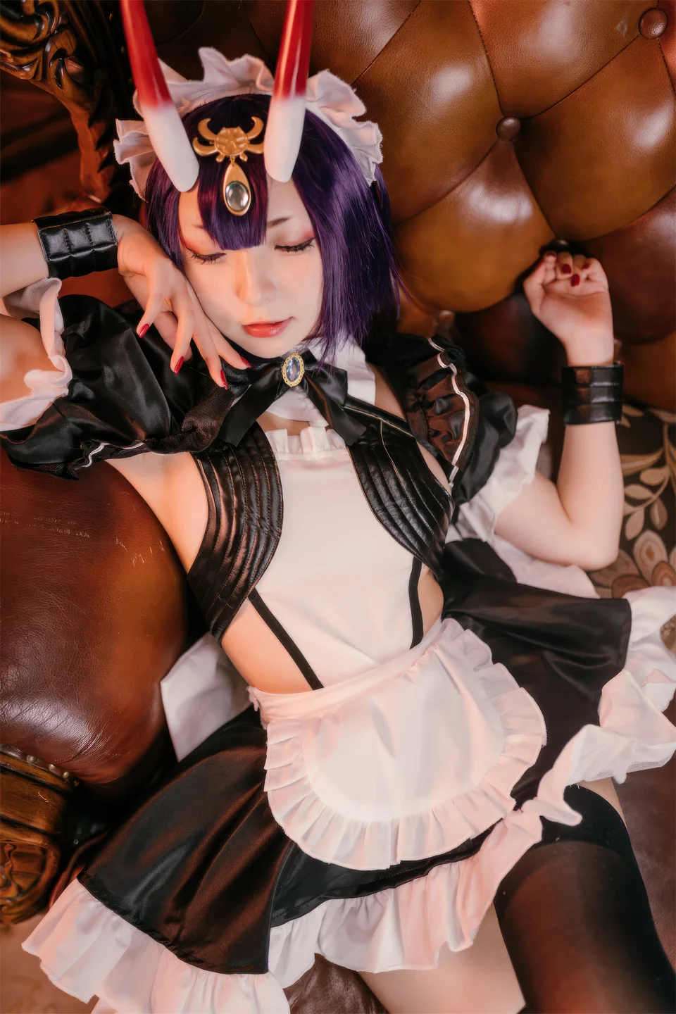 花铃 – FGO 酒吞童子 女仆 [72P-731MB] 【丝足阁写真】032.webp