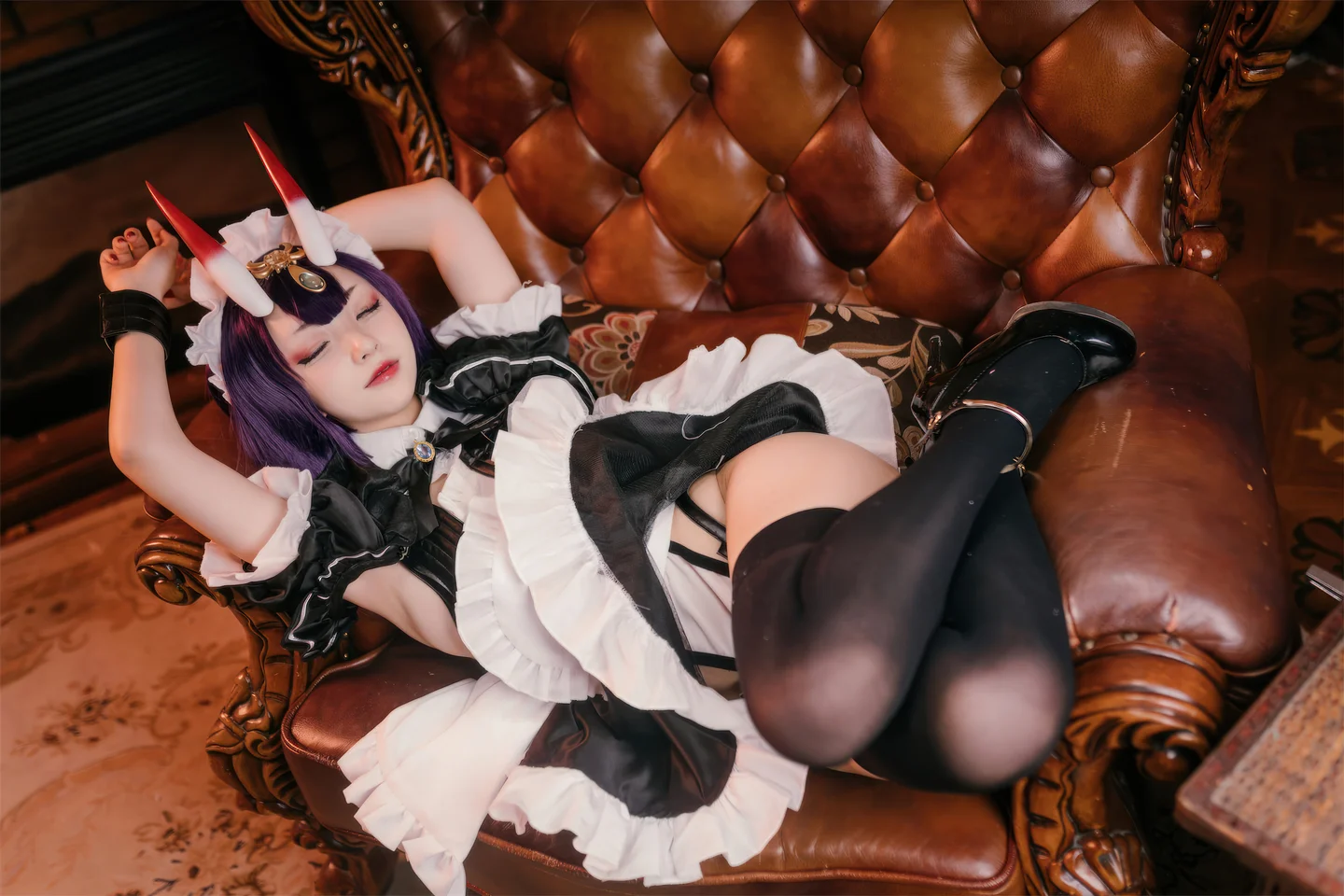 花铃 – FGO 酒吞童子 女仆 [72P-731MB] 【丝足阁写真】072.webp