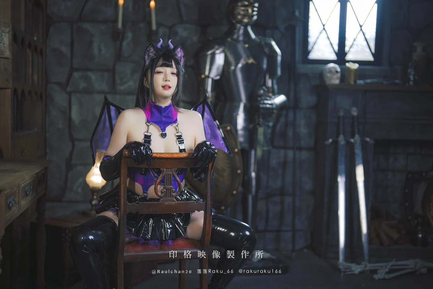 落落Raku - 实习♡魅魔 【丝足阁写真】006.webp