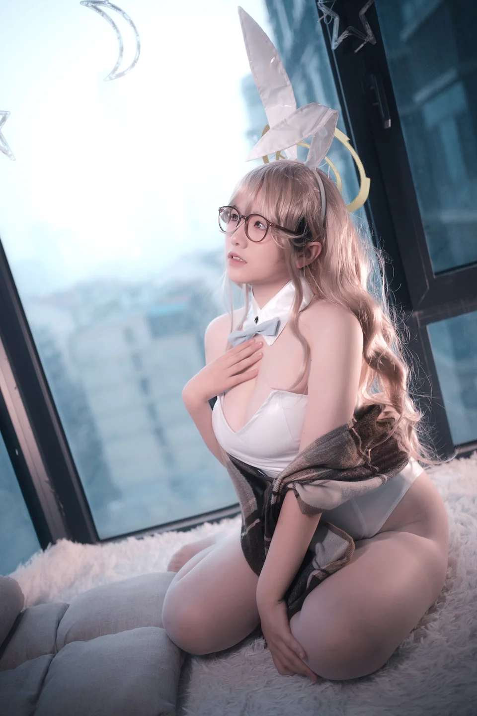 蔚蓝档案 室笠茜 兔女郎 [47P 7V] 20240919-211911(17).webp