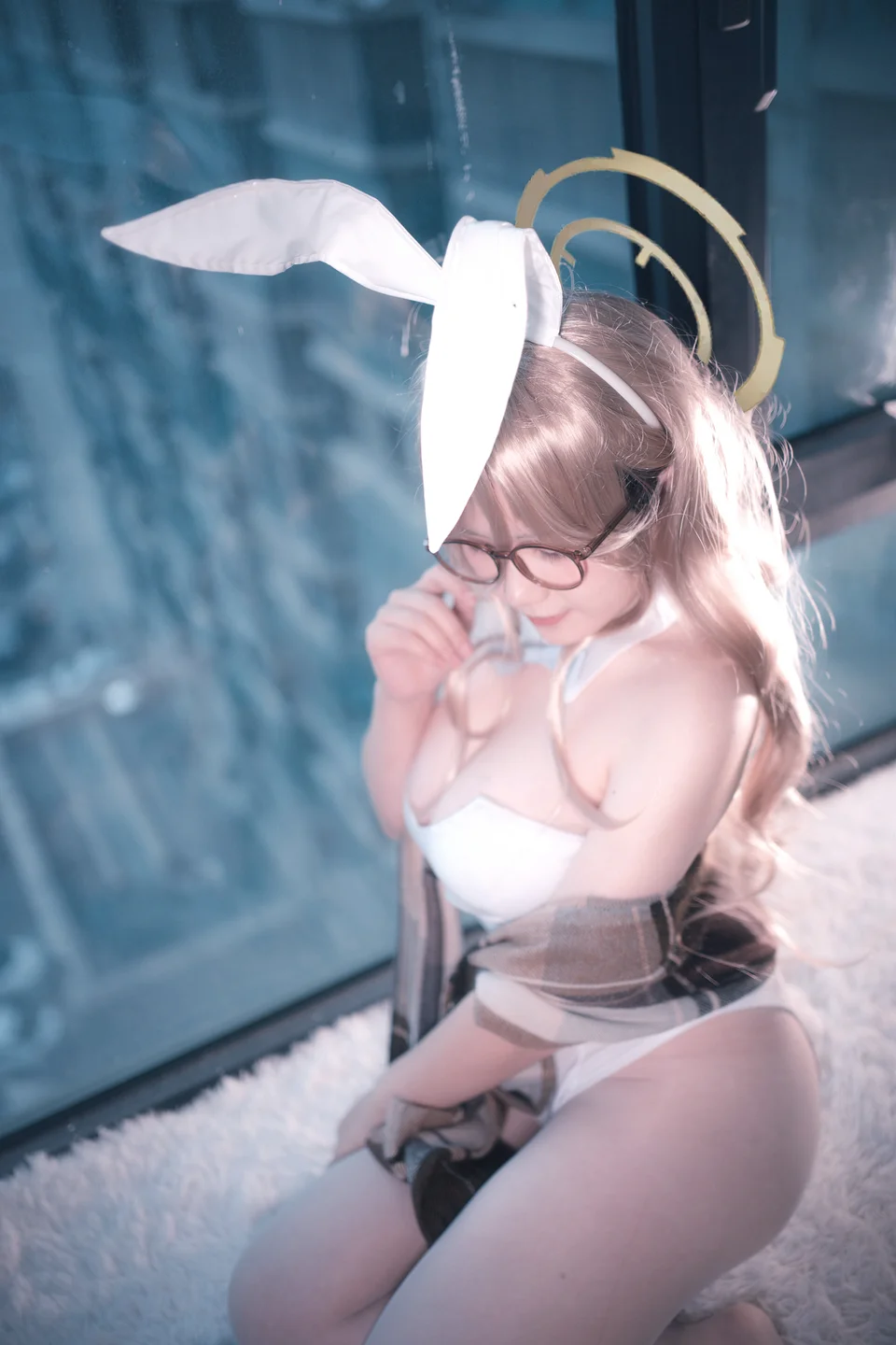 蔚蓝档案 室笠茜 兔女郎 [47P 7V] 20240919-211911(21).webp
