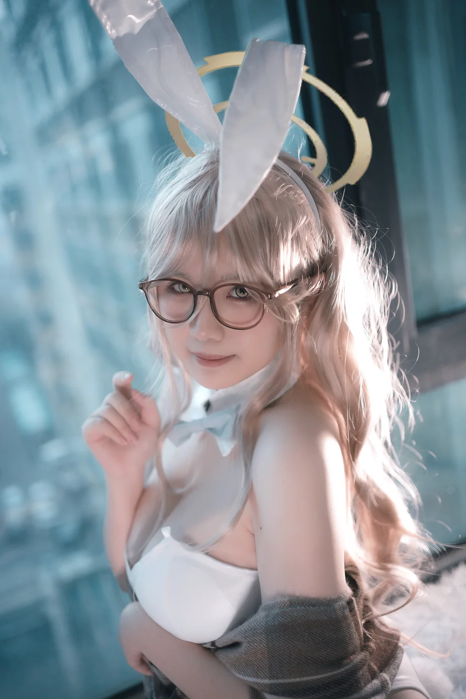 蔚蓝档案 室笠茜 兔女郎 [47P 7V] 20240919-211911(22).webp