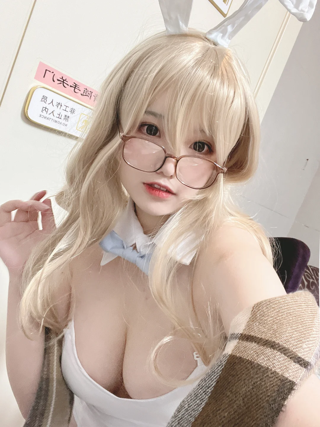 蔚蓝档案 室笠茜 兔女郎 [47P 7V] 20240919-211911(40).webp