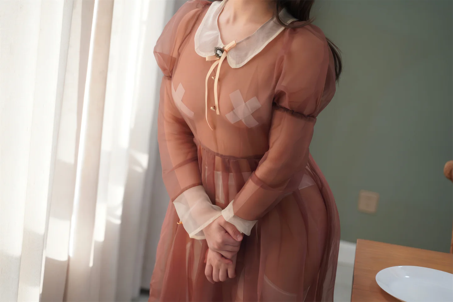 虎森森 - 棕色透明女仆 [35P] 20240902-233110(29).webp