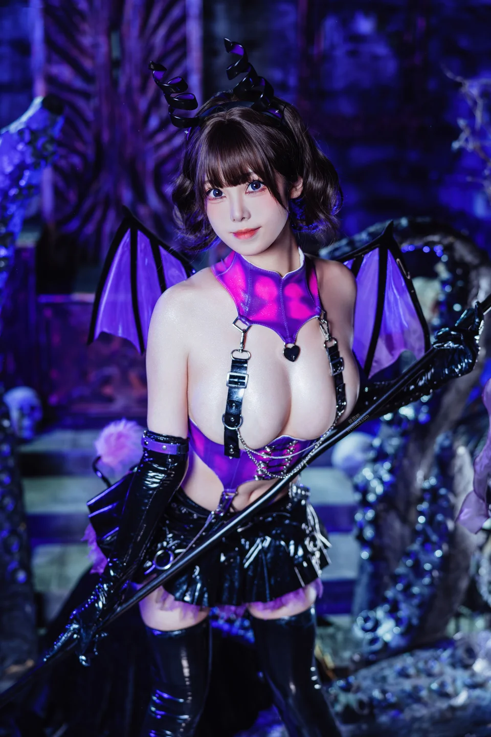 蜜汁猫裘 - 触手魅魔 [85P,2V-3.62GB] 018.webp