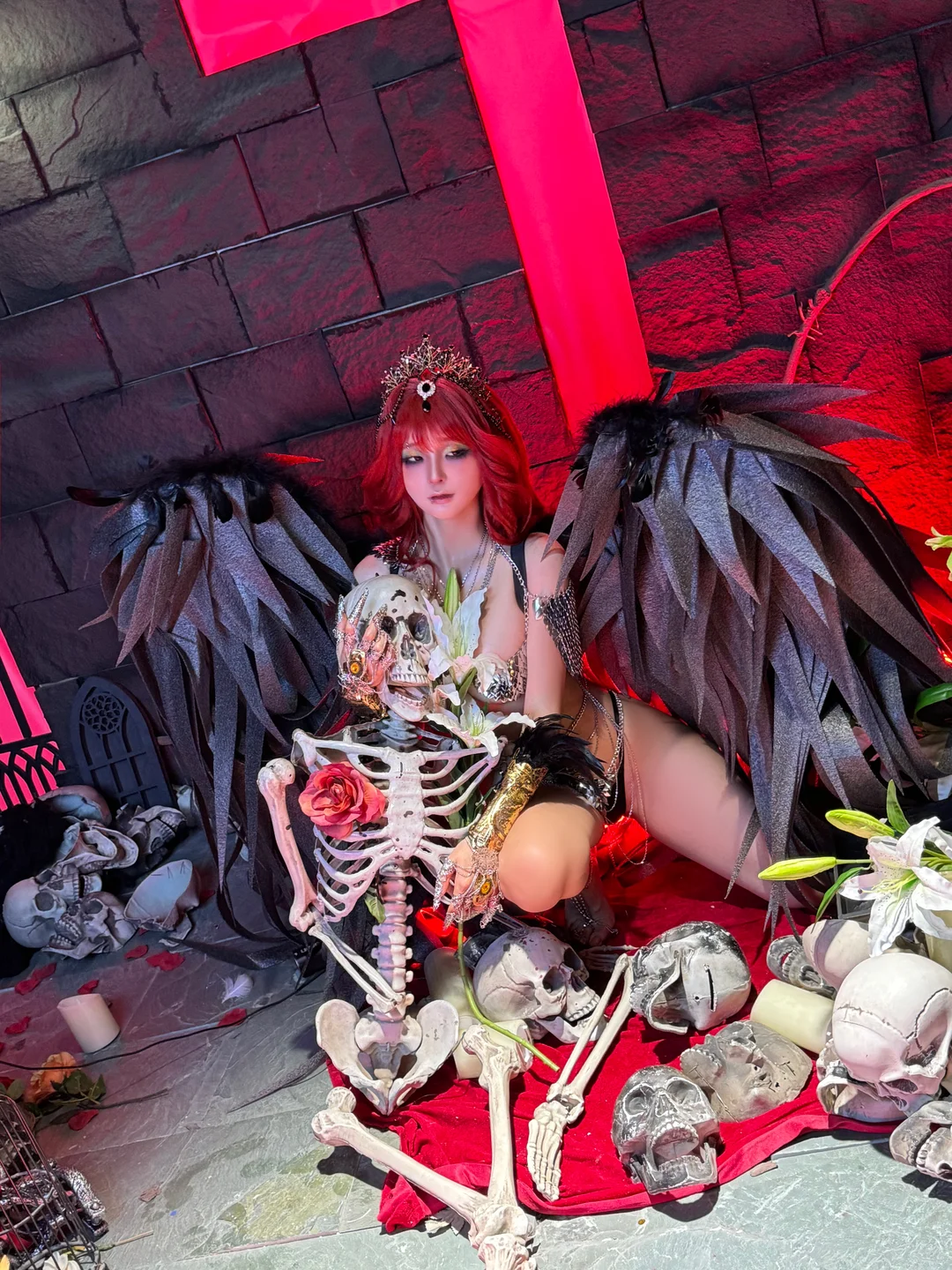 蠢沫沫  – 黑天使 [238P 2V] 20241008-155841(155).webp