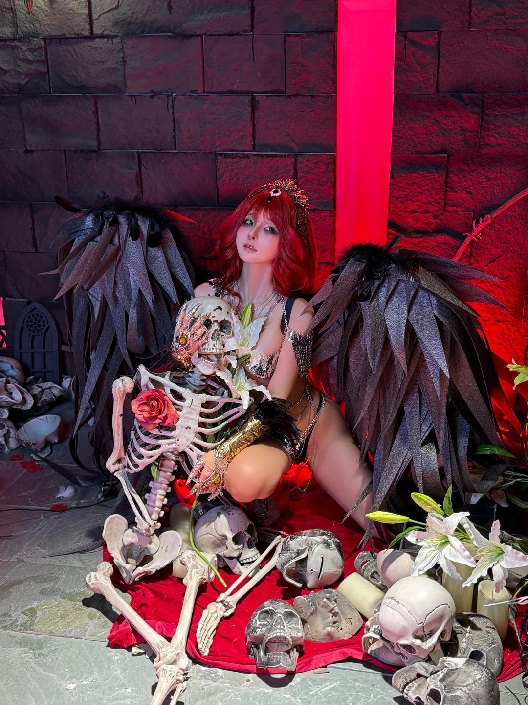 蠢沫沫  – 黑天使 [238P 2V] 20241008-155841(168).webp