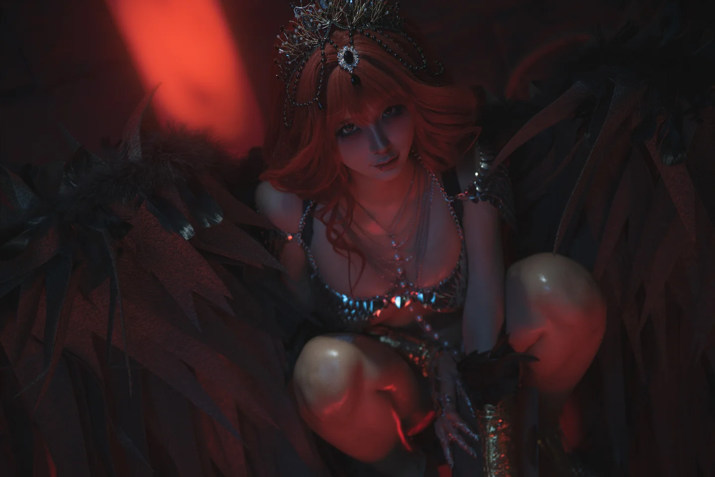 蠢沫沫  – 黑天使 [238P 2V] 20241008-155841(20).webp