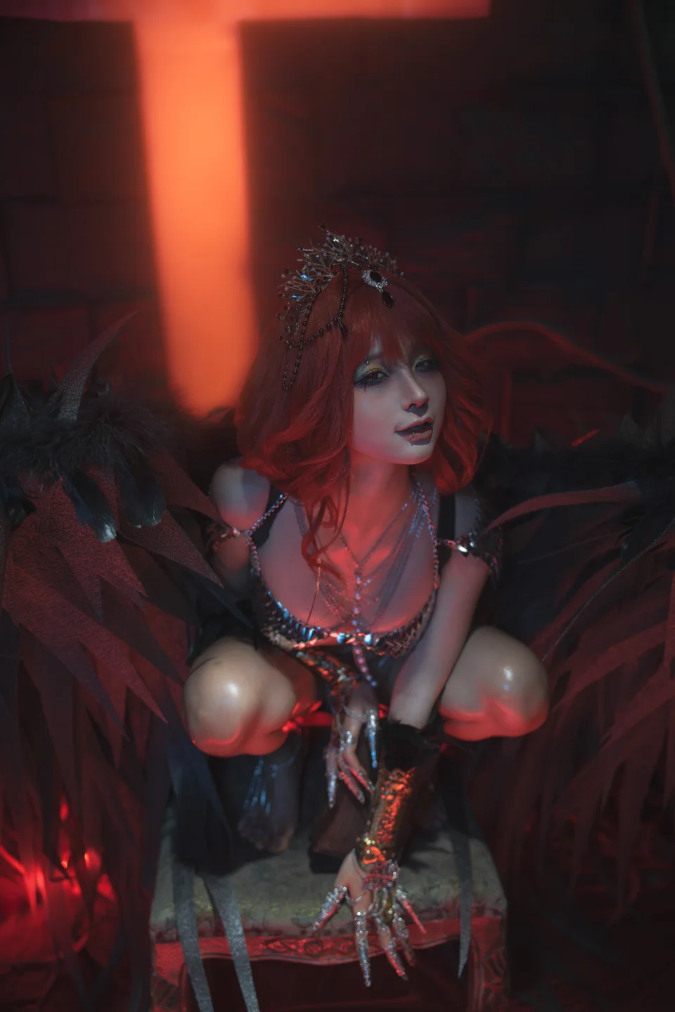 蠢沫沫  – 黑天使 [238P 2V] 20241008-155841(22).webp