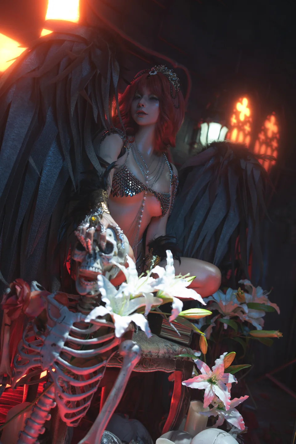 蠢沫沫  – 黑天使 [238P 2V] 20241008-155841(35).webp